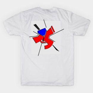 Geometric background, constructivism style T-Shirt